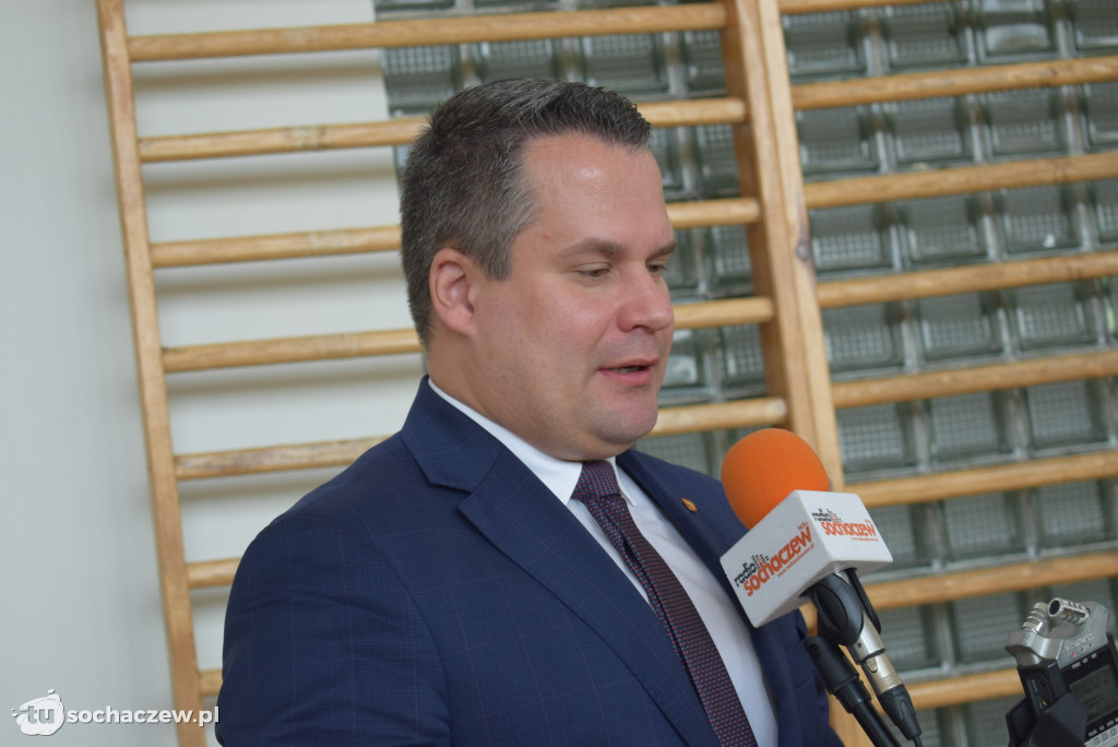 Modernizacja sali sportowej w SP w Młodzieszynie