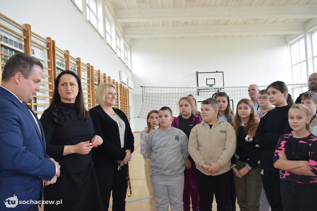 Modernizacja sali sportowej w SP w Młodzieszynie