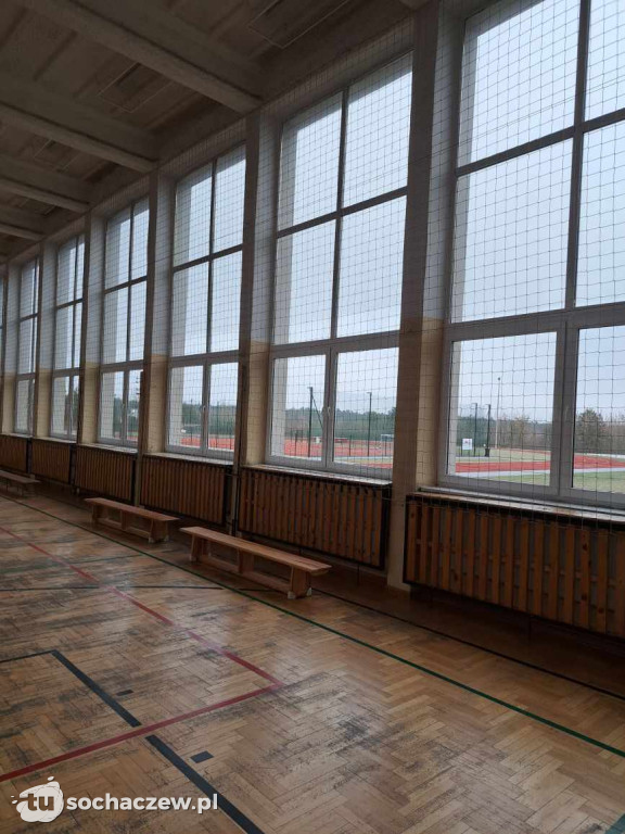 Modernizacja sali sportowej w SP w Młodzieszynie