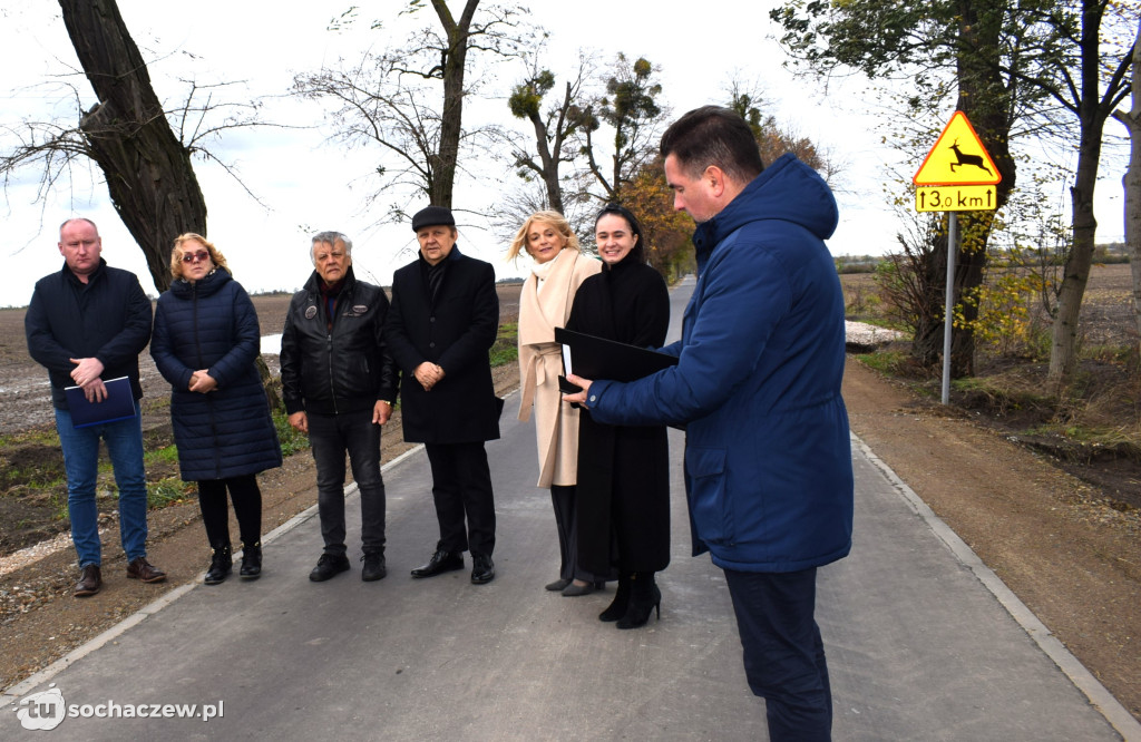 Droga Szymanów - Strugi - Skotniki wyremontowana