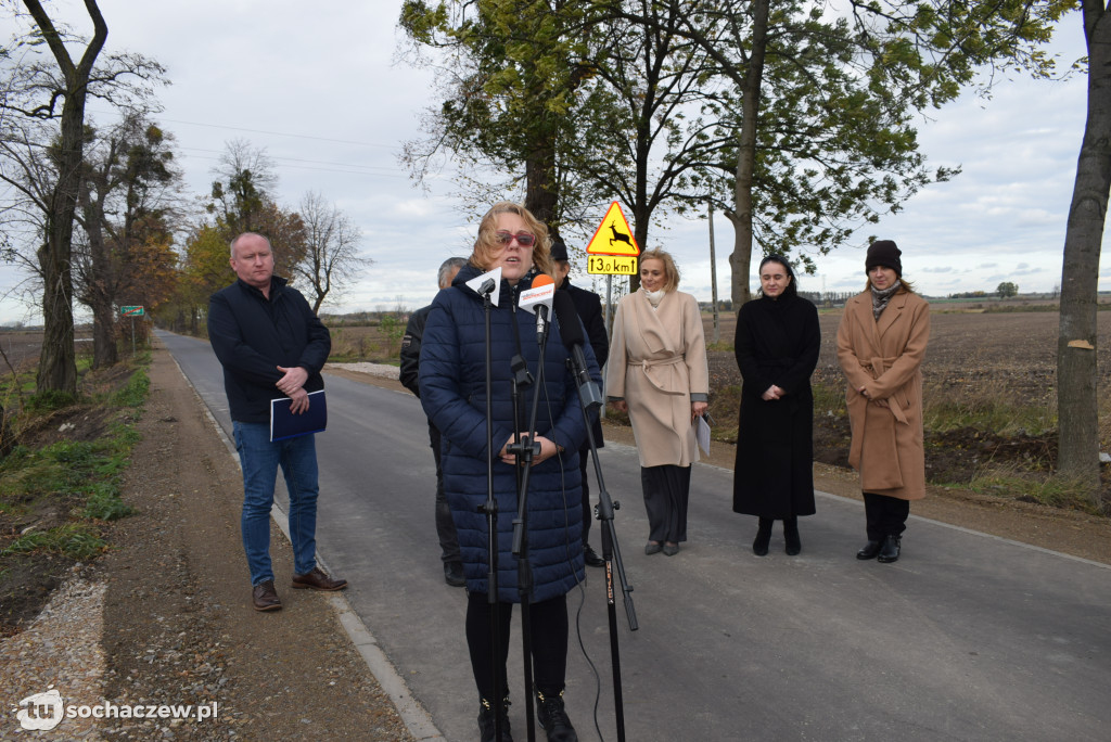 Droga Szymanów - Strugi - Skotniki wyremontowana