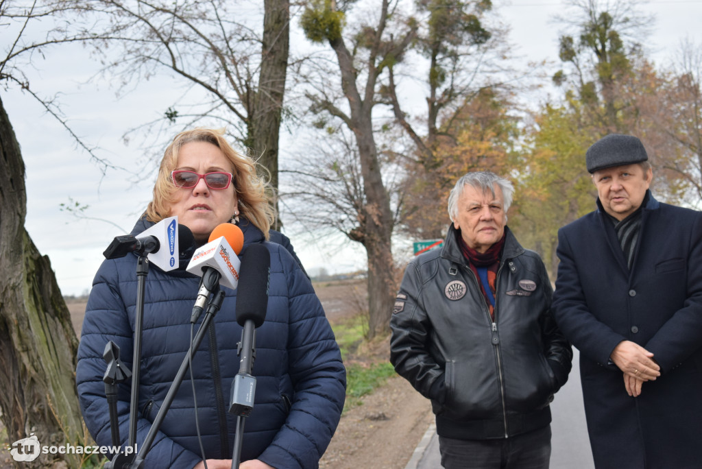 Droga Szymanów - Strugi - Skotniki wyremontowana