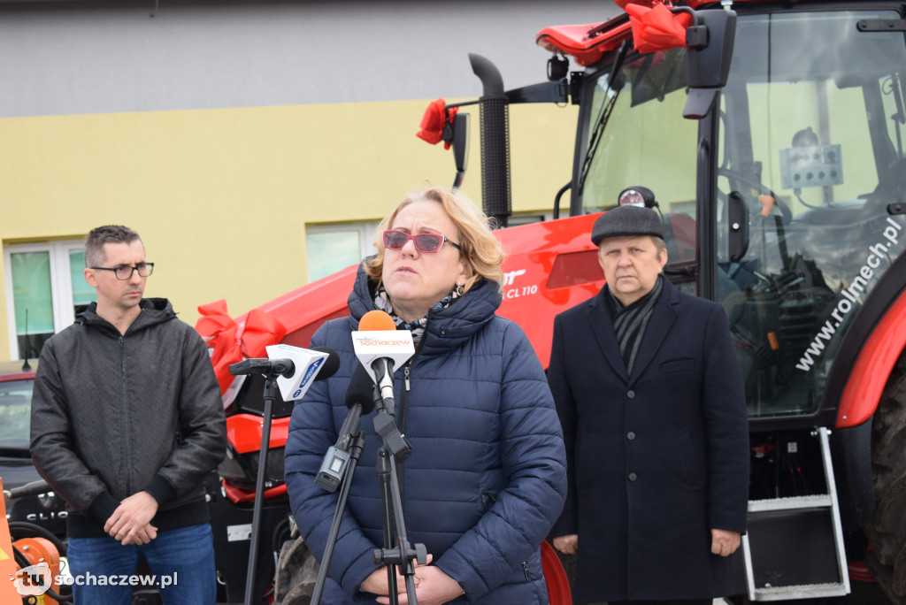 Powiatowy Zarząd Dróg z nowym sprzętem