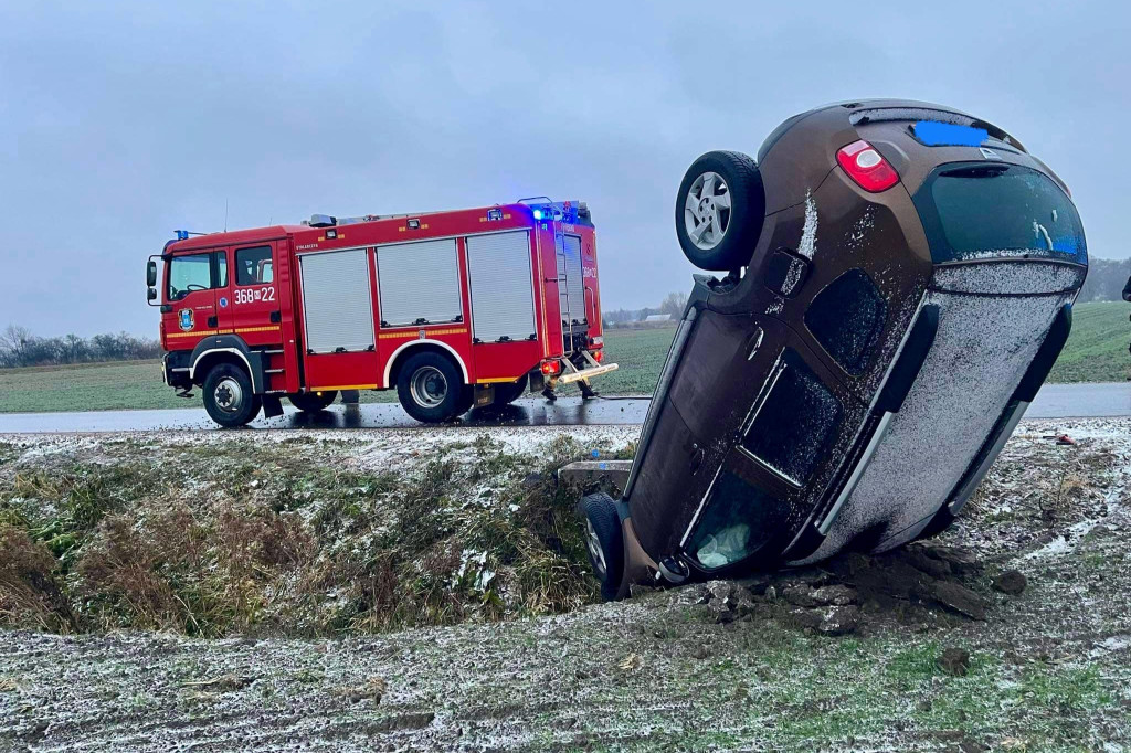 Trudne warunki na drogach w regionie