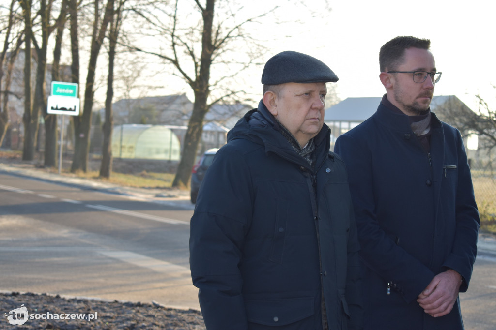 Droga w Janowie przebudowana