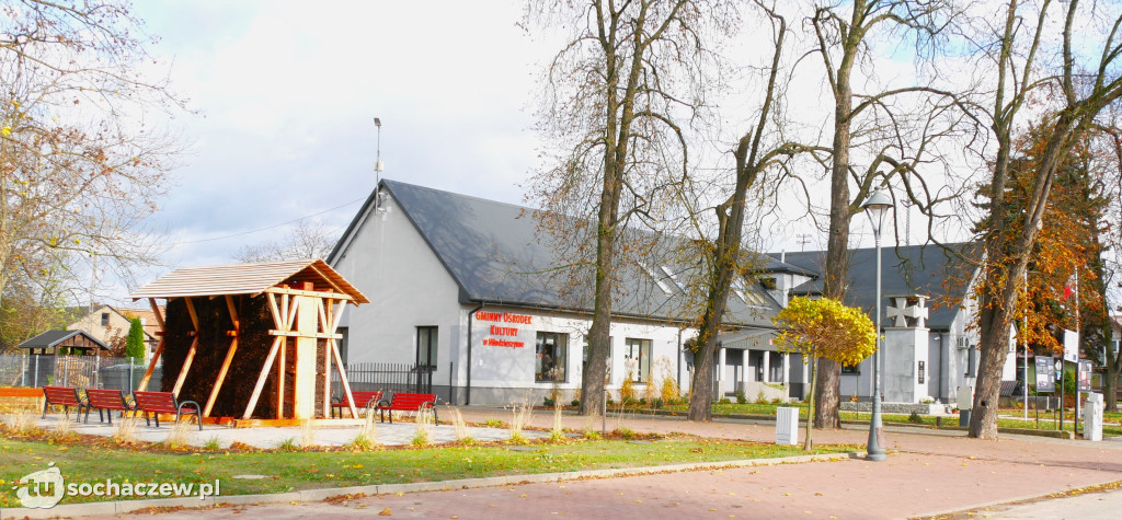Tężnia solankowa w Młodzieszynie gotowa