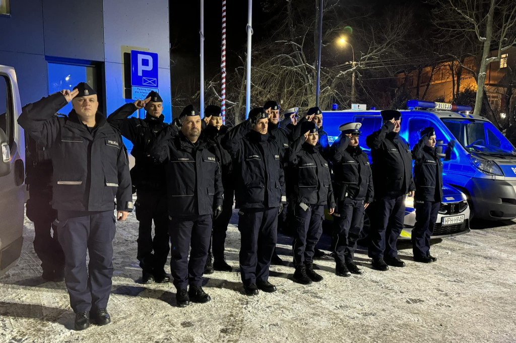 Sochaczewscy policjanci oddali hołd poległym na służbie