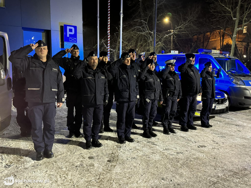 Sochaczewscy policjanci oddali hołd poległym na służbie
