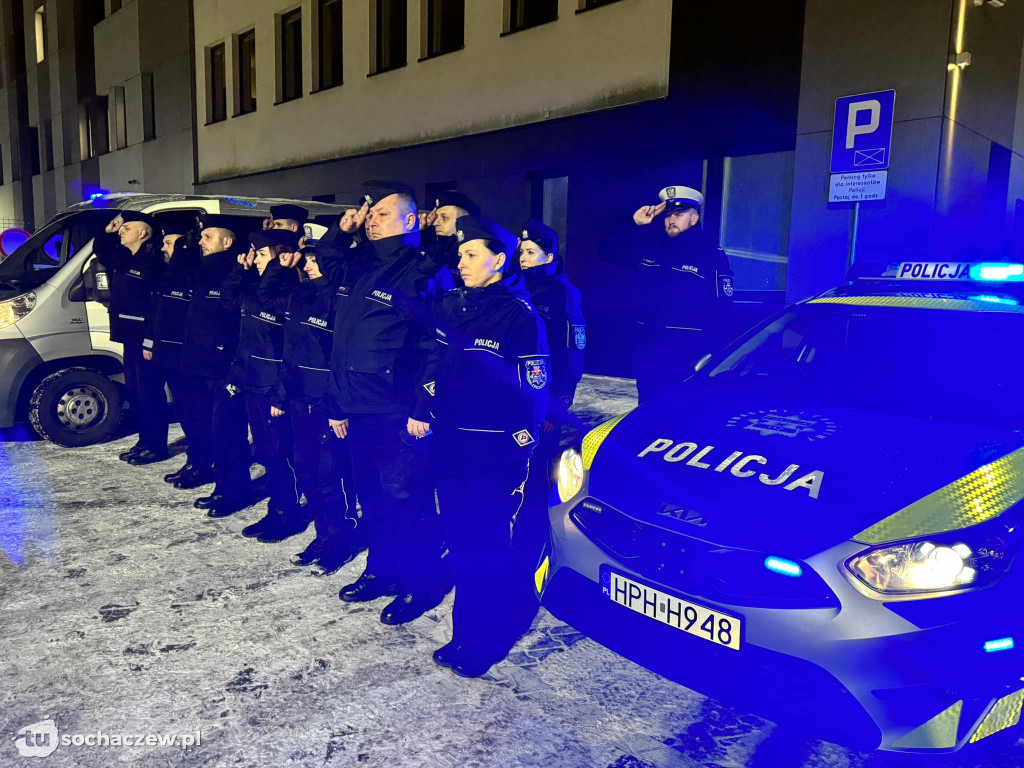 Sochaczewscy policjanci oddali hołd poległym na służbie
