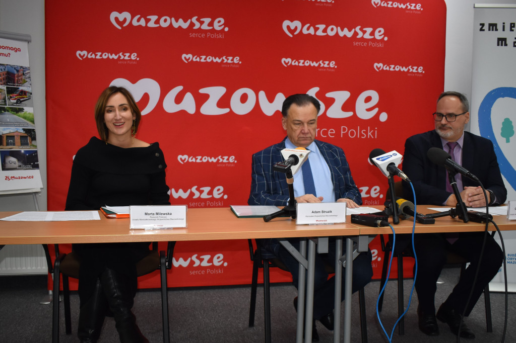 Konferencja z udziałem marszałka