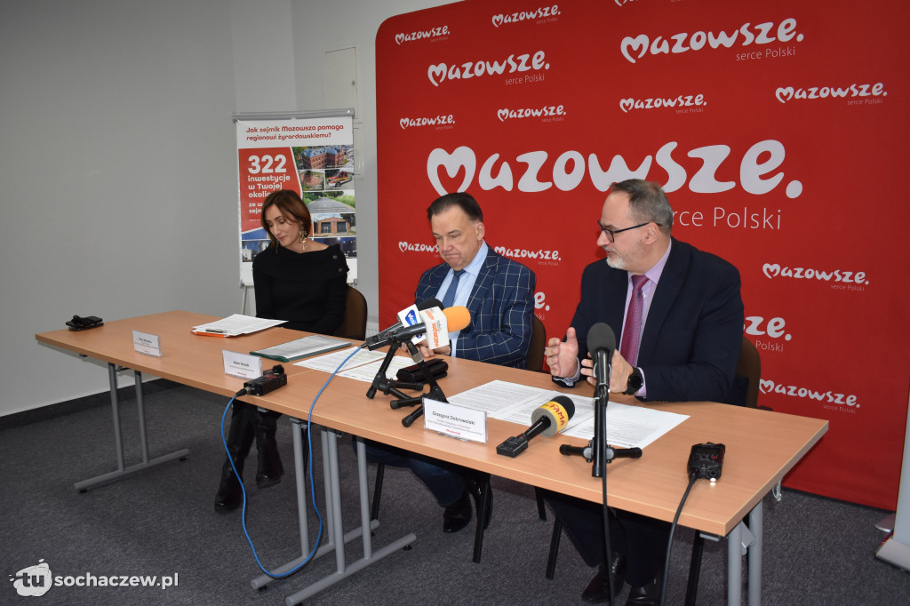 Konferencja z udziałem marszałka
