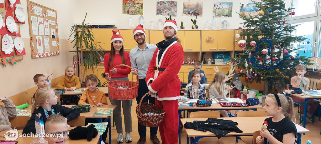 Wizyta św. Mikołaja w Rybnie