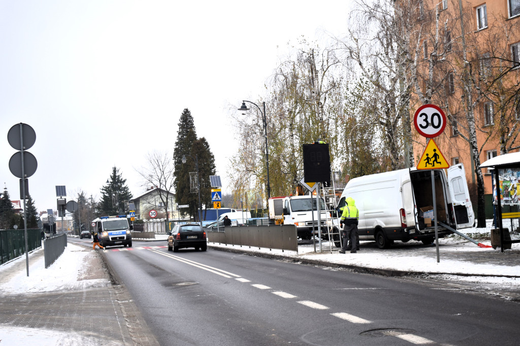 Prędkościomierz pod Czwórką