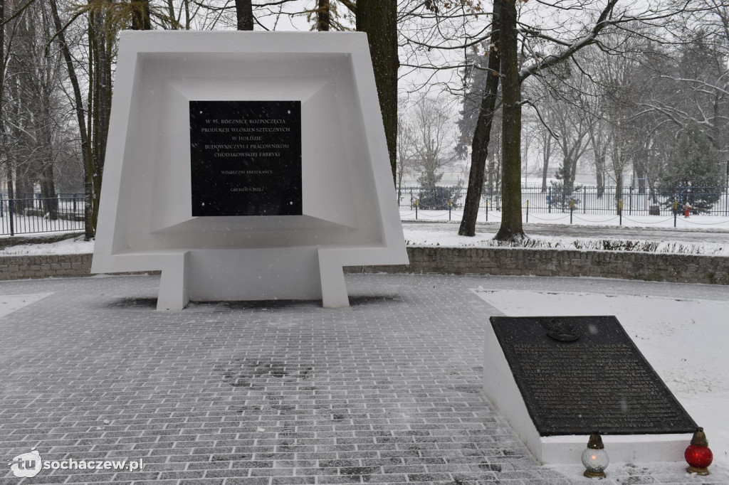 Odsłonięcie tablicy pamiątkowej w Chodakowie