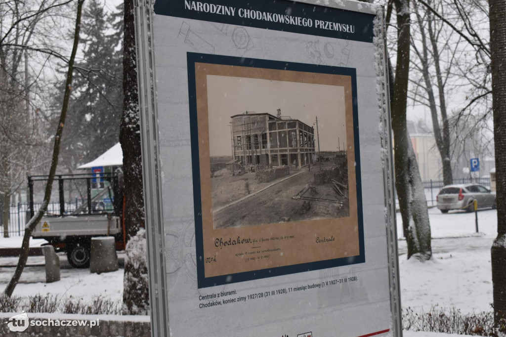 Odsłonięcie tablicy pamiątkowej w Chodakowie