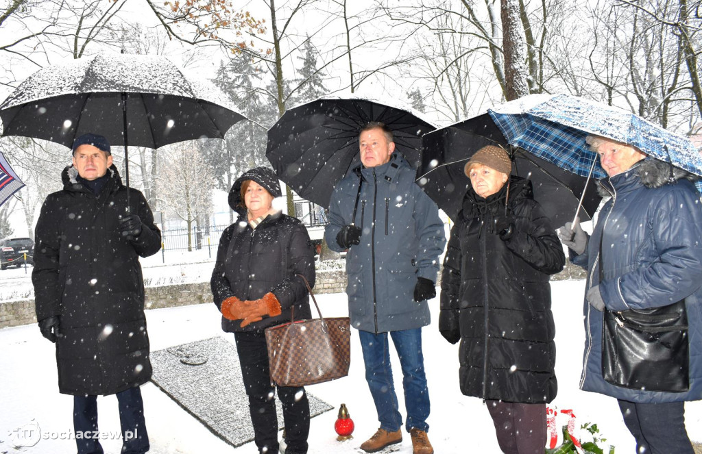 Odsłonięcie tablicy pamiątkowej w Chodakowie