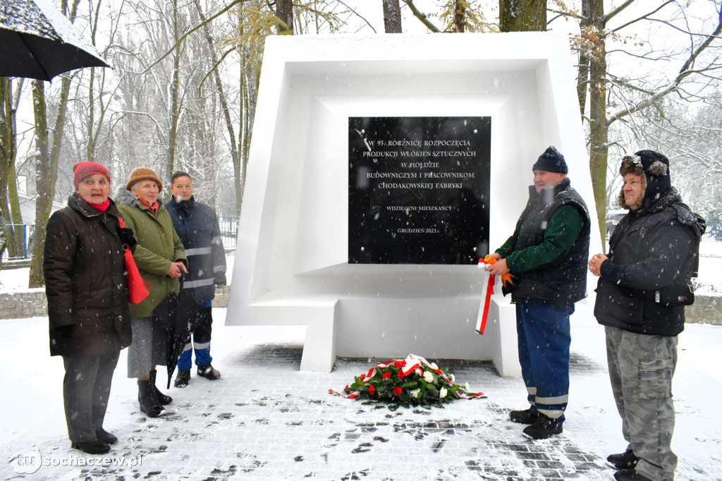 Odsłonięcie tablicy pamiątkowej w Chodakowie