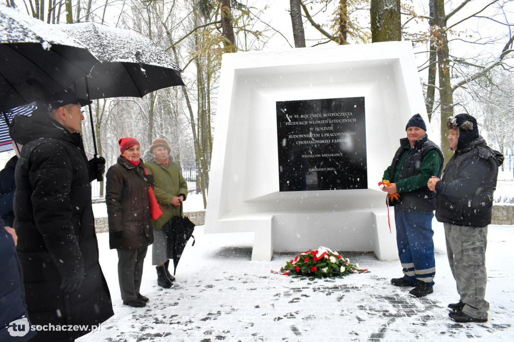 Odsłonięcie tablicy pamiątkowej w Chodakowie