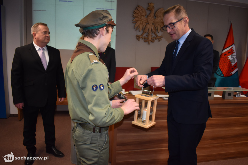 Z przesłaniem czynienia pokoju na sesji