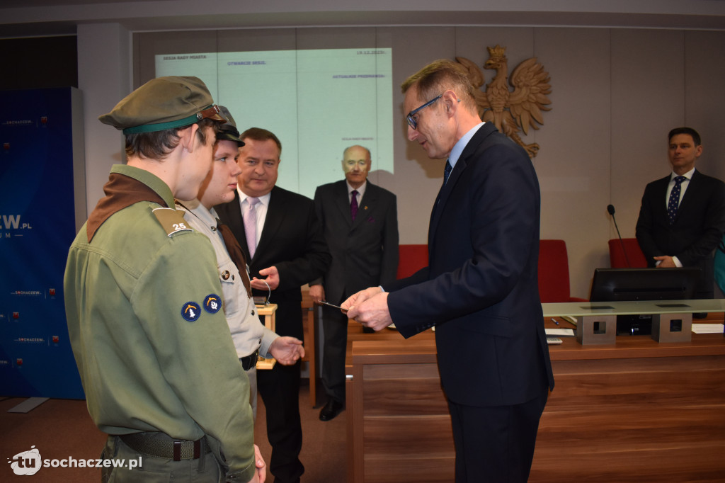 Z przesłaniem czynienia pokoju na sesji