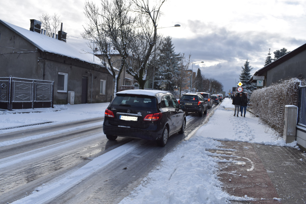 Paraliż po burzy śnieżnej