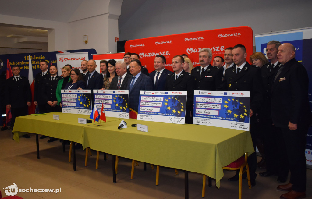 Nowe wozy dla OSP w powiecie sochaczewskim