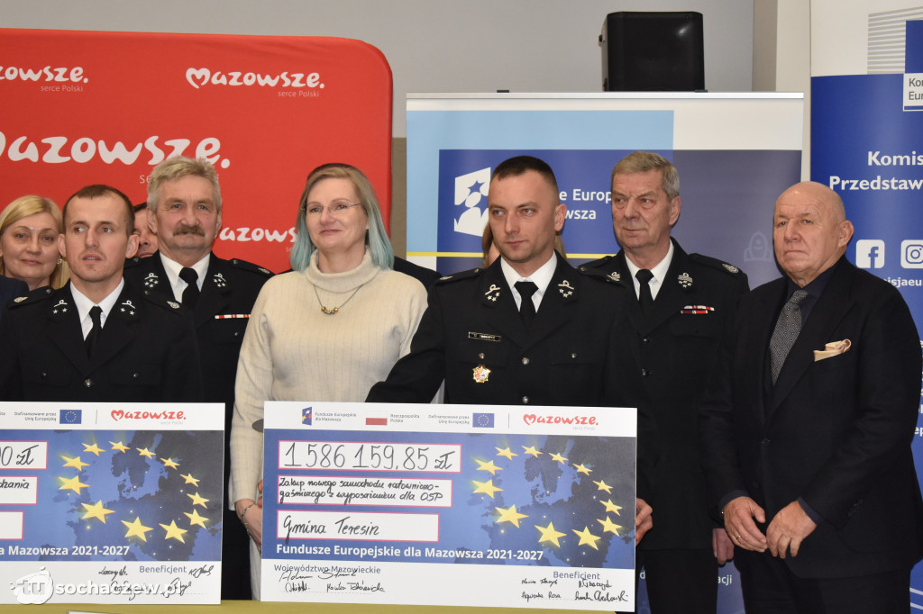 Nowe wozy dla OSP w powiecie sochaczewskim