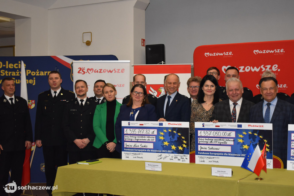 Nowe wozy dla OSP w powiecie sochaczewskim