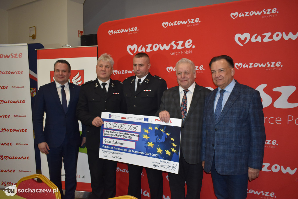 Nowe wozy dla OSP w powiecie sochaczewskim