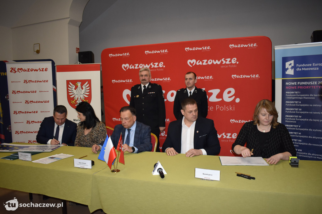 Nowe wozy dla OSP w powiecie sochaczewskim