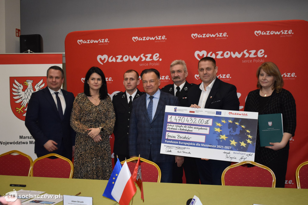 Nowe wozy dla OSP w powiecie sochaczewskim