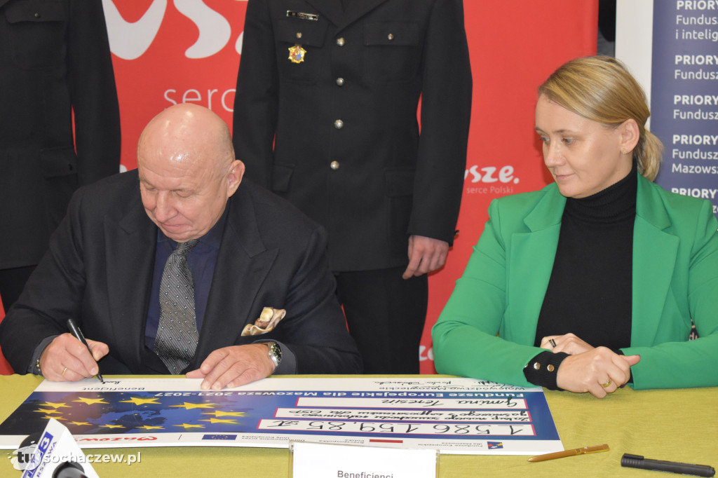 Nowe wozy dla OSP w powiecie sochaczewskim