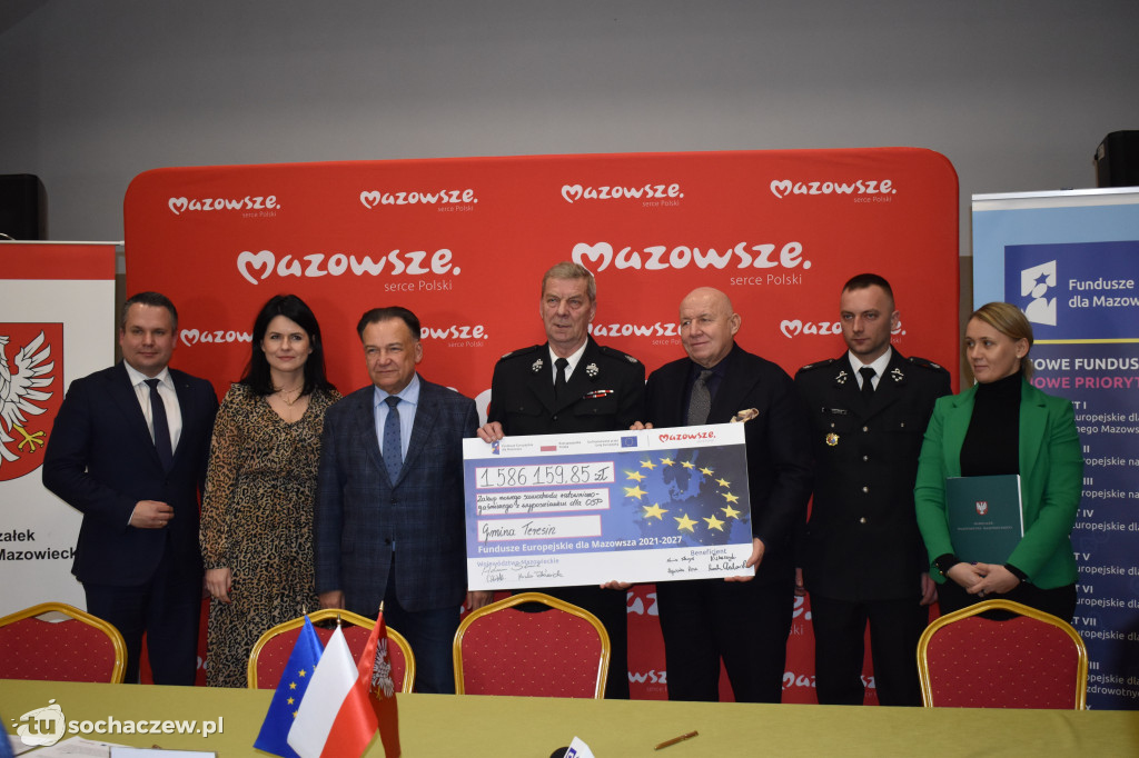 Nowe wozy dla OSP w powiecie sochaczewskim