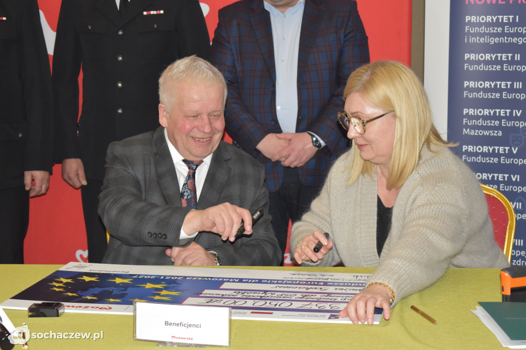 Nowe wozy dla OSP w powiecie sochaczewskim