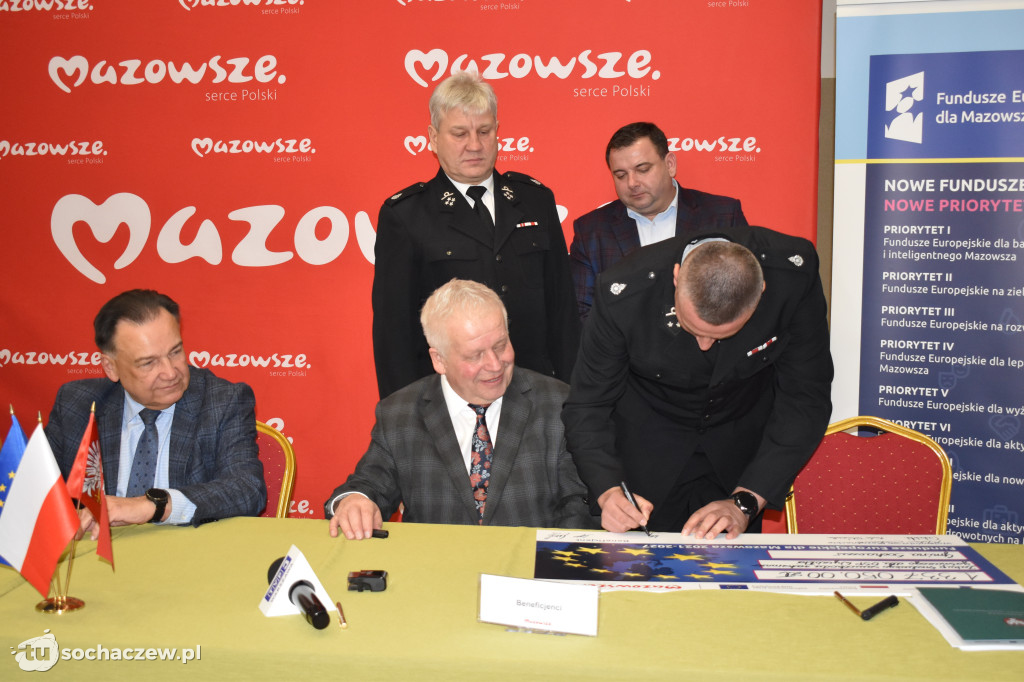 Nowe wozy dla OSP w powiecie sochaczewskim