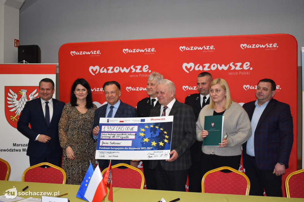 Nowe wozy dla OSP w powiecie sochaczewskim