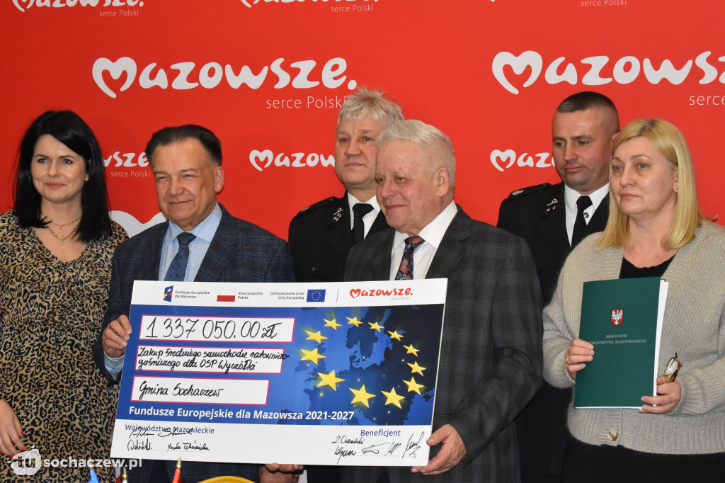 Nowe wozy dla OSP w powiecie sochaczewskim