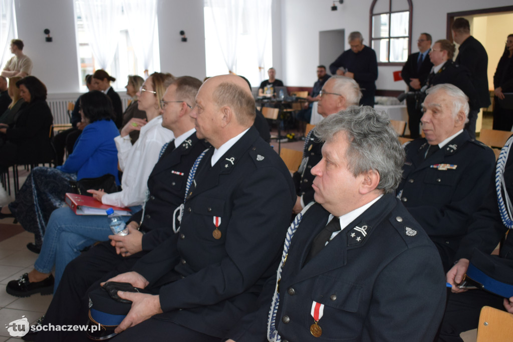 Wsparcie dla OSP, konferencja w Mszczonowie