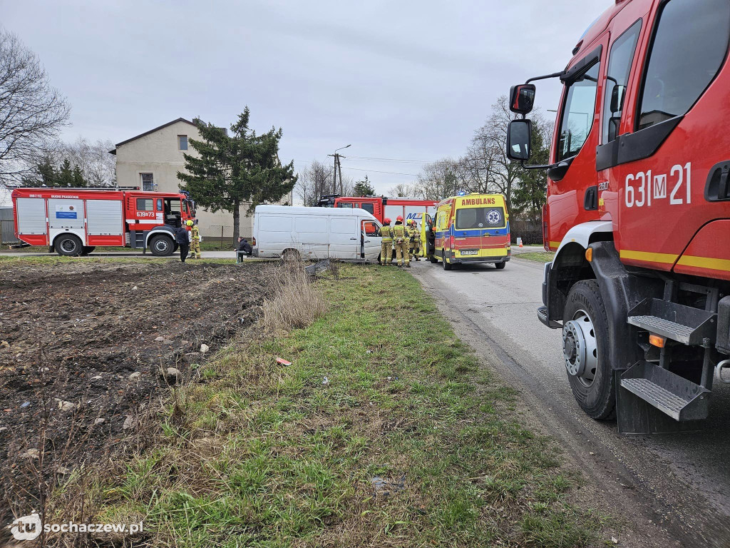 Wypadek w Szymanowie