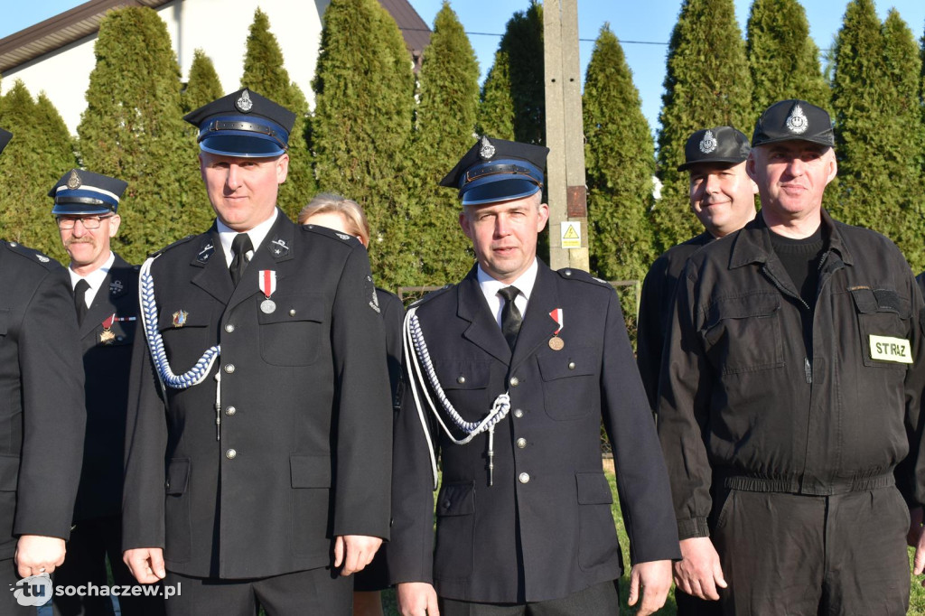 Uroczysty odbiór nowego wozu OSP Młodzieszyn