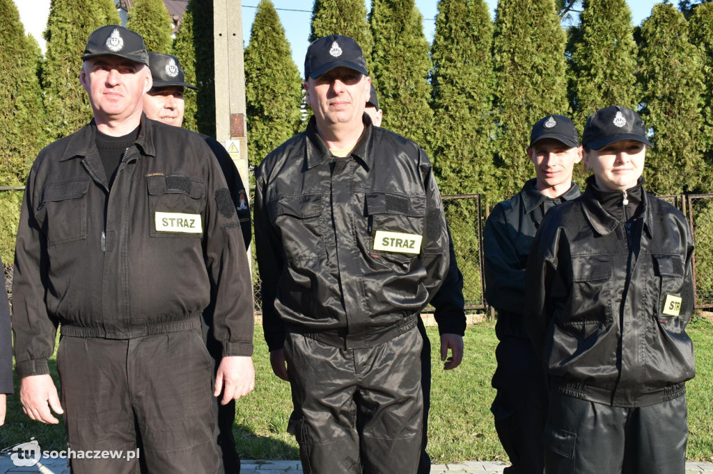Uroczysty odbiór nowego wozu OSP Młodzieszyn