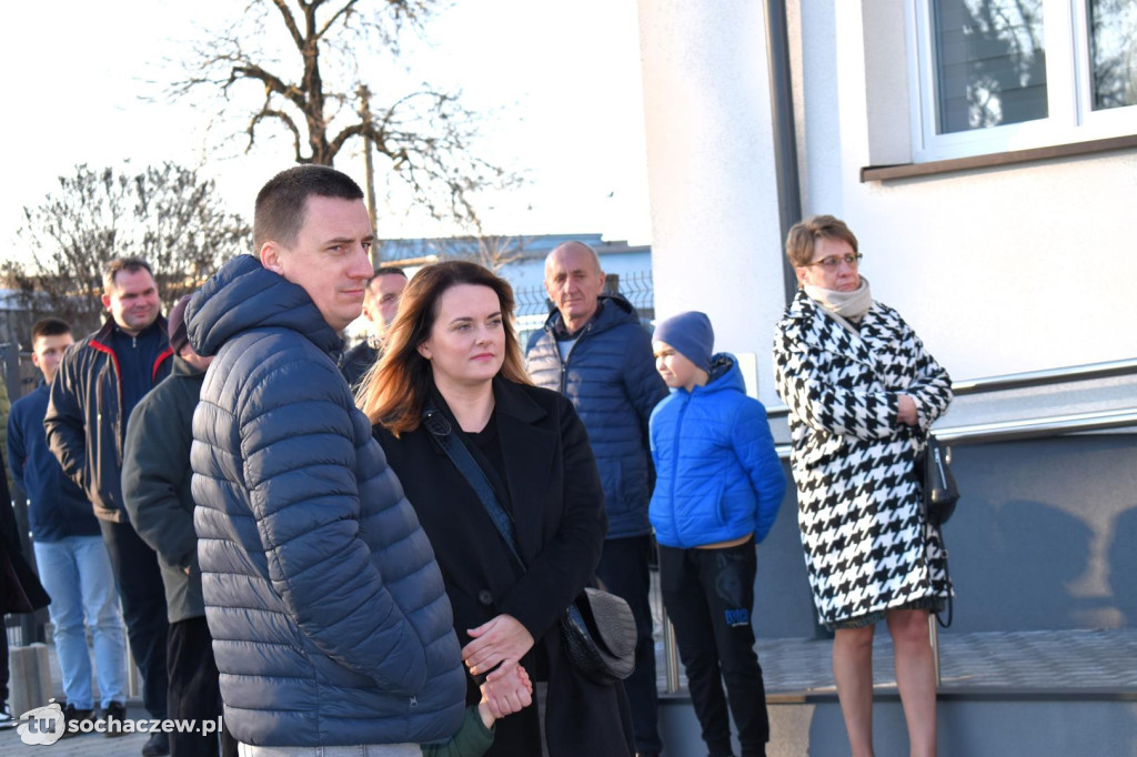 Uroczysty odbiór nowego wozu OSP Młodzieszyn