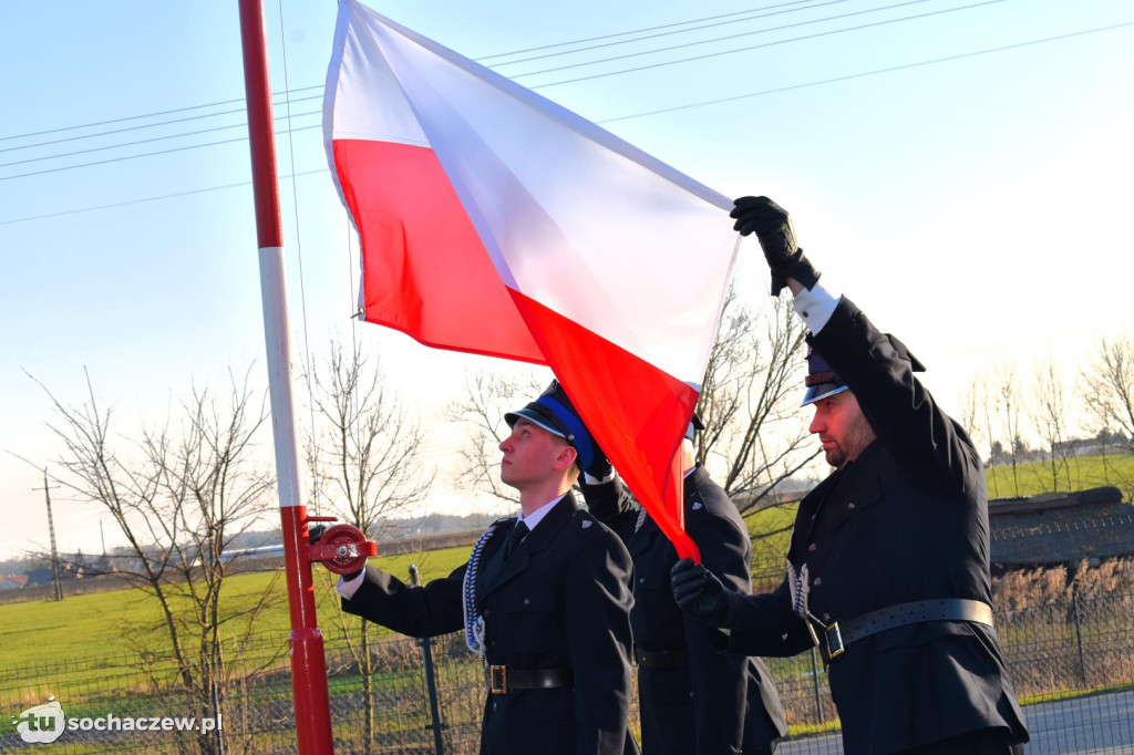 Uroczysty odbiór nowego wozu OSP Młodzieszyn