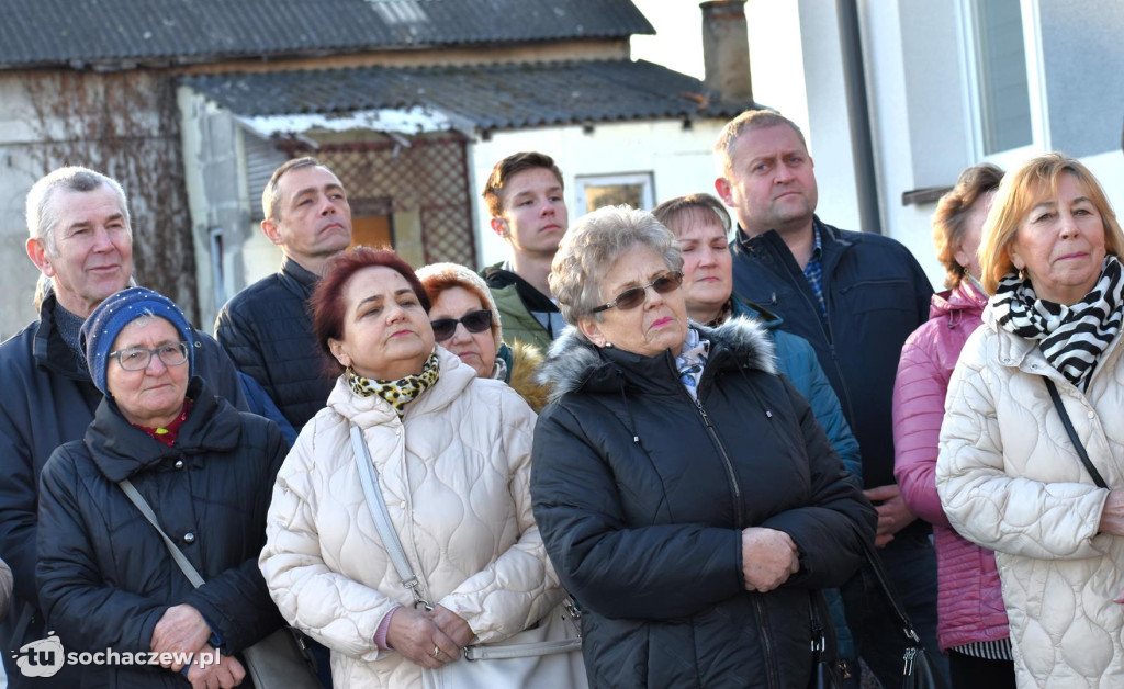 Uroczysty odbiór nowego wozu OSP Młodzieszyn