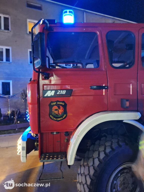 Pożar przy Korczaka