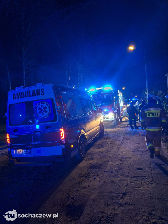Pożar przy Korczaka