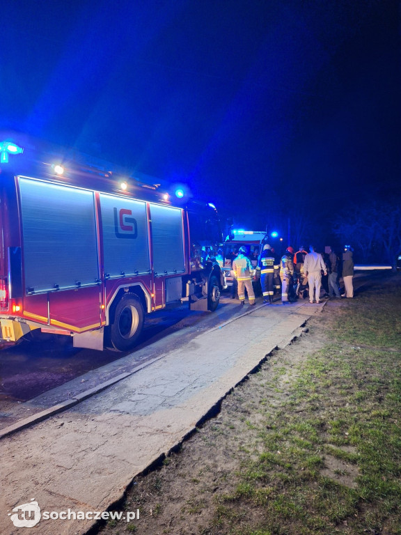 Pożar przy Korczaka