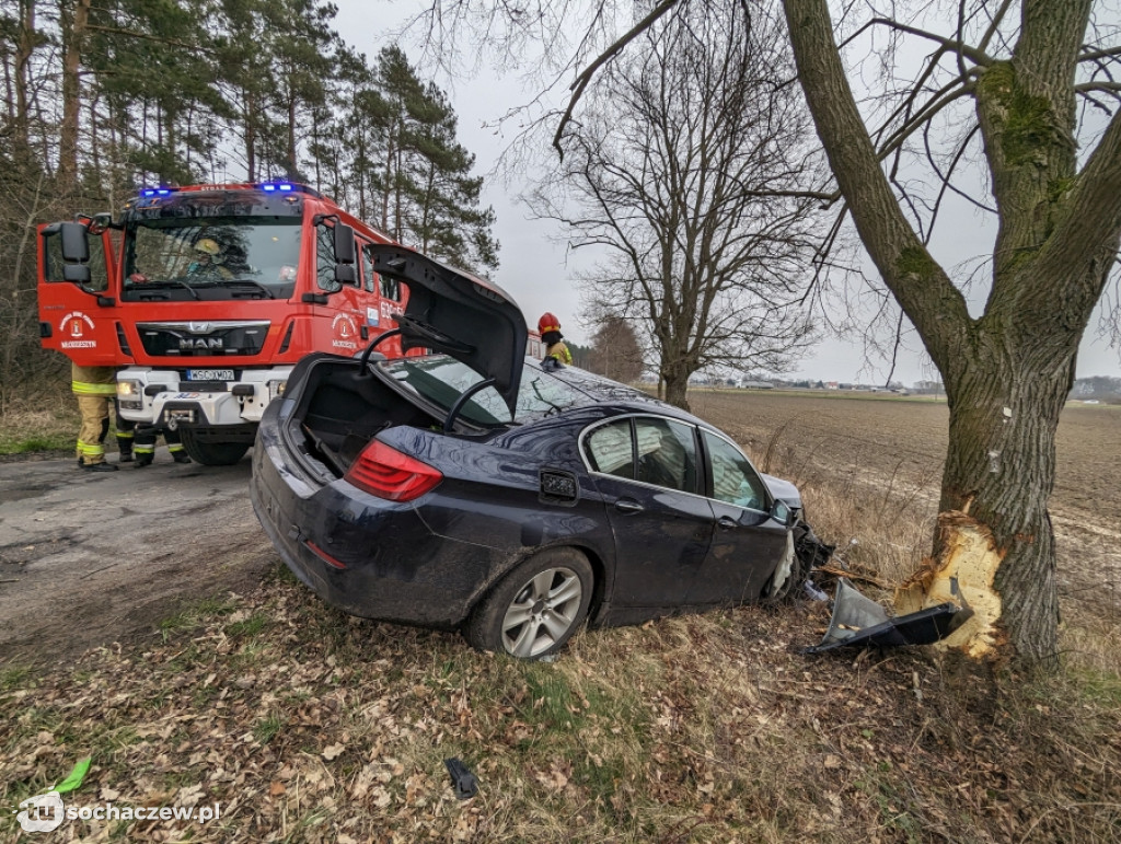 Wypadek w Młodzieszynie