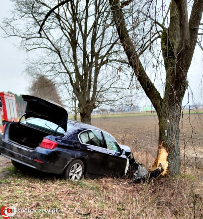 Wypadek w Młodzieszynie