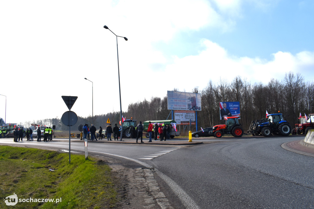 Strajk rolników w Kuznocinie